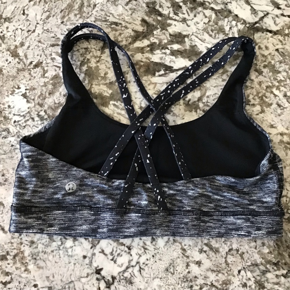 Lululemon Energy Bra Dramatic Static Crystalline 8 - image 4